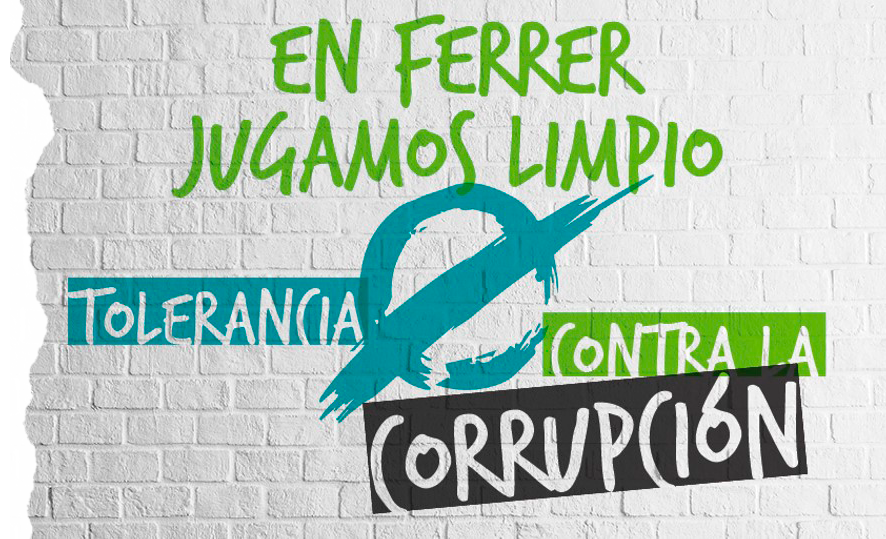 Ferrer Tolerancia Cero Corrupción
